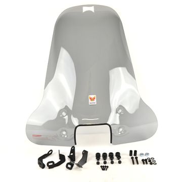 Windshield high smoke AGM VXS/Riva Sport/Benson S/Napoli S/Riva Sport/Touring S/Rivalux/Felice S/VXL/SXL/Lux S Isotta