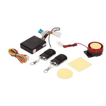 Universal start/stop remote alarm set