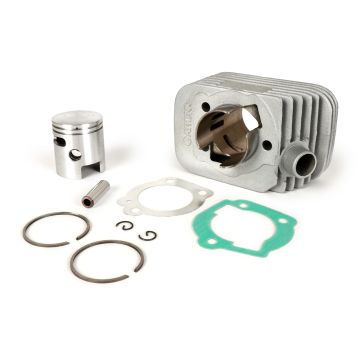 Cylinder Athena 63 cc aluminum diameter 43 mm Piaggio Bravo, Ciao, Boxer, Si, Citta (piston pin = diameter 12 mm)