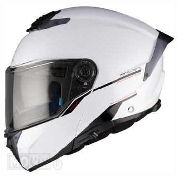 MT Atom 2 SV white helmet system