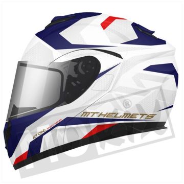 Helmet System MT Atom Skill SV gloss white