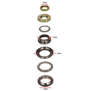 Head bearing set China Retro complete