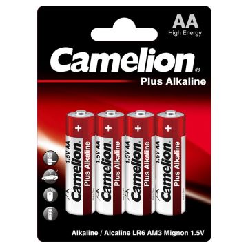 Battery 1.5 Volt AA Camelion (4pcs)