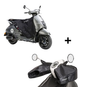Leg rug + hand sleeves original Peugeot Django A09009/A09018