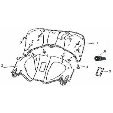 Legshield AGM GT white