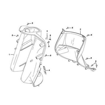 Leg Shield Rover Fs3 4-Stroke
