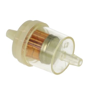 Fuel filter universal 6mm hose round Gy6 (10 pcs)