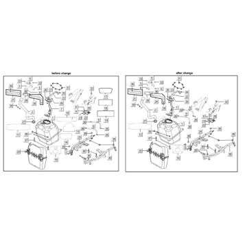 Fuel tank Kymco Myroad 700i