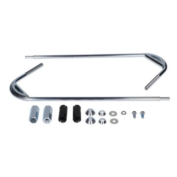 Mounting kit Windshield high Vespa LX/S chrome original 602871m