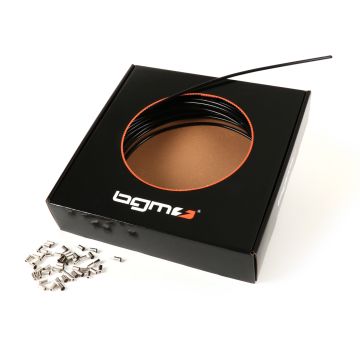 Outer cable BGM original, PE inside diameter outside = 6mm (l=25 meters) black