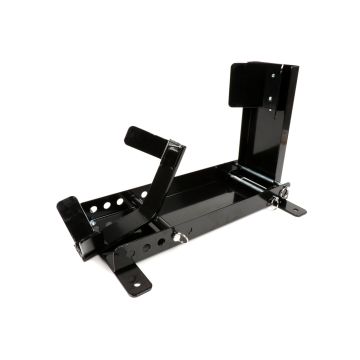 Transport clamp/standard scooters/motorcycles for front wheel BGM PRO Vespa, Lambretta, Scooter, Modern Vespa, tire size 8 to 13 inches, quickly and easily 1-man secure the scooter for Garage, carport, trailer, van