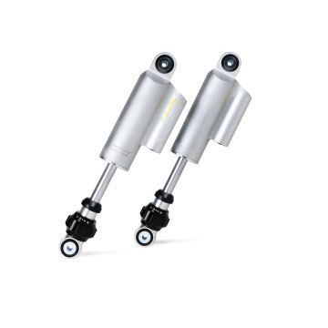 Front shock absorber BGM PRO F16 Competition Lambretta LI,LIS,SX,TV (series 2-3),DL,GP silver