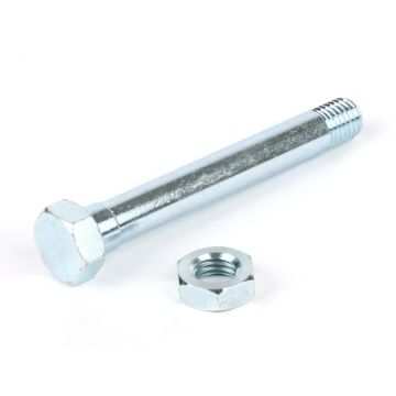 Screws/bolt set rear shock absorber BGM PRO M9 x 70mm (with shoulder for hole diameter 10mm), SW14, galvanized, including nut used for BGM PRO SC shock absorber/motor Vespa V50,PV,ET3,PX <-1984,Vespa Rally,Sprint 150,GL150