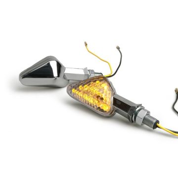 Indicators Triangle LED universal chrome