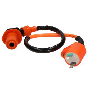 Fast ignition coil (note spark plug cap) Sym Fiddle /china4t/scooter gy6 naraku