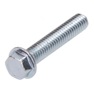 Bolt + flange 8mm head m6x30mm 12pcs