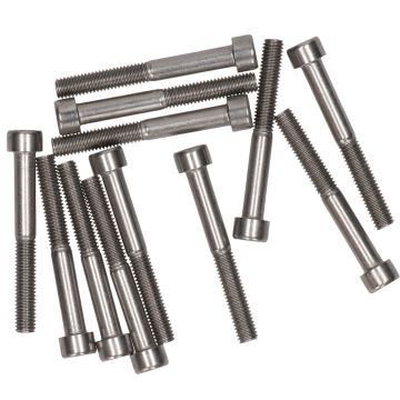 bolt hex m6x50mm stainless steel 12pcs