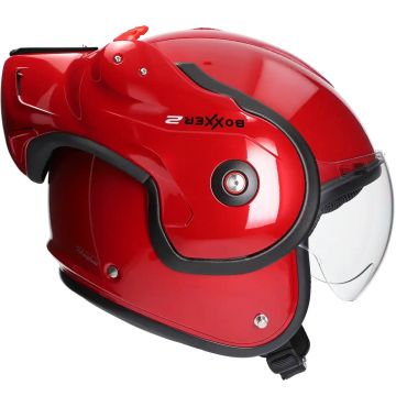 ROOF Boxxer 2 metal red system helmet