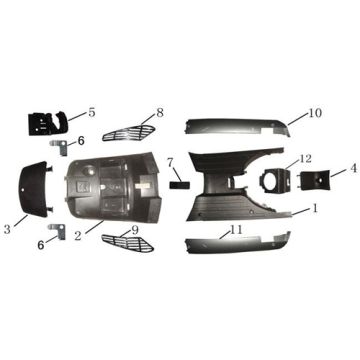 BTC Bellagio (12 inch) 18 choco brown