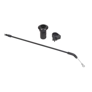 Seat opening cable lock Set Vespa Lx/S original 653994