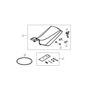 Buddy seat Kymco MXU 150