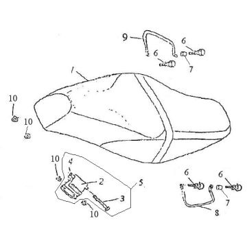Buddyseat Killerbee Custom coffee cream
