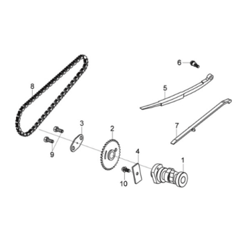 Cam shaft Sym Joymax Z 125 E4