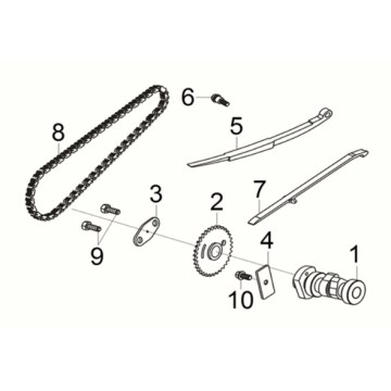 Cam shaft Sym Joymax Z 125i E5 2022
