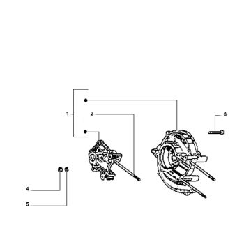 Crankcase Piaggio Ciao 50 2T AC