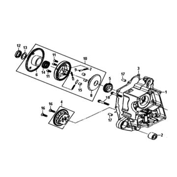 Oil Pump Right Oil Pump Sym Symphony ST euro4