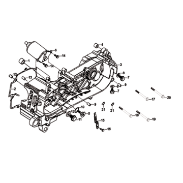 Carterdeksel links 2 Sym Orbit III 125I E4