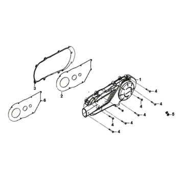 Carterdeksel links Sym Orbit III 125I E4