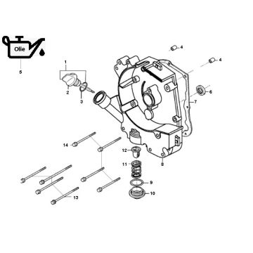Crankcase Right GY6 10/12 inch (EURO 2; BEFORE 2018)-partsproduct Carterhelft Rechts GY6 10 / 12 inch