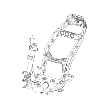 Chassis /Frame Piaggio Zip 50 SP 2006-2013
