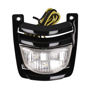 Grille led horn nose Vespa S black