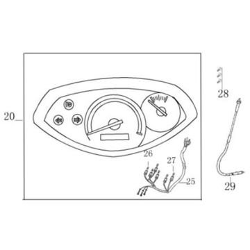 Cockpit-Teller Senzo SP black