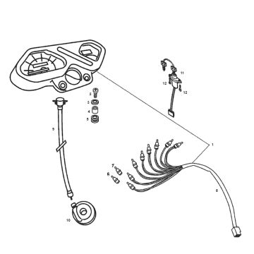 Cockpit Derbi Senda R old model