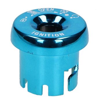 Ignition switch ring Yamaha Aerox/ Neo's blue Elec