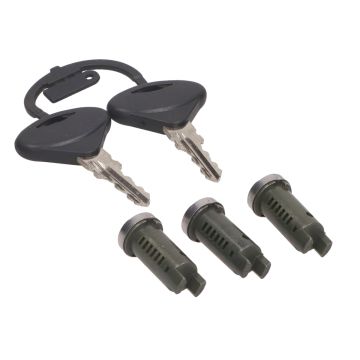 Ignition switch set Piaggio Zip internal DMP 3-piece old type