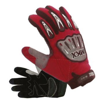 Gloves cross Mokix red -85848(0)