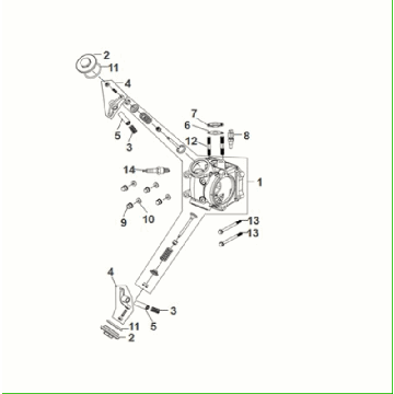 Cylinder head Sym Fiddle ll Euro 5