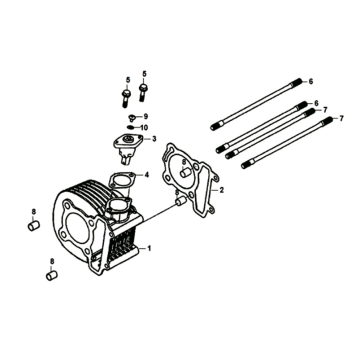 Cylinder/head gasket/base gasket Sym Symphony ST 125I E4