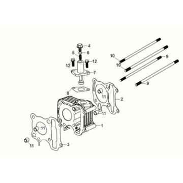 Sym Orbit III 50 E5 cylinder