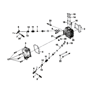 KPL cylinder head. Sym Symphony ST 200I