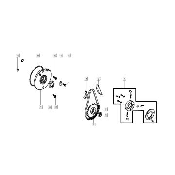 Distribution Parts Kymco K-Pipe 4-stroke Gloss Black