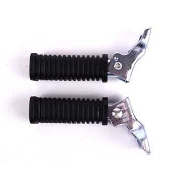 Duo Footrest Universal high black