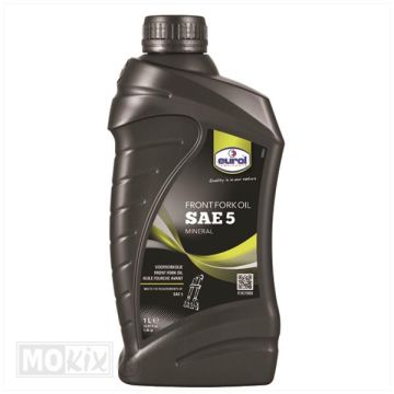 Front fork oil SAE 5 Eurol 1 liter