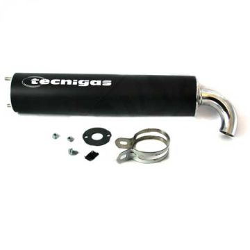 Rear muffler Tecnigas Next-R 2 hole black