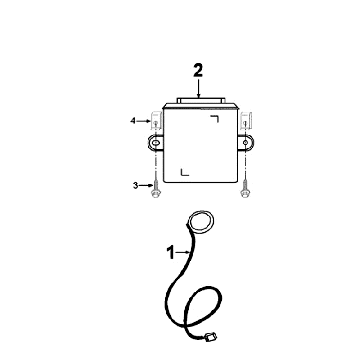Electronic Part Peugeot Elyseo black