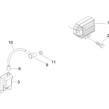 Electric parts 2 Vespa Lx 25km 4-stroke 2-valve